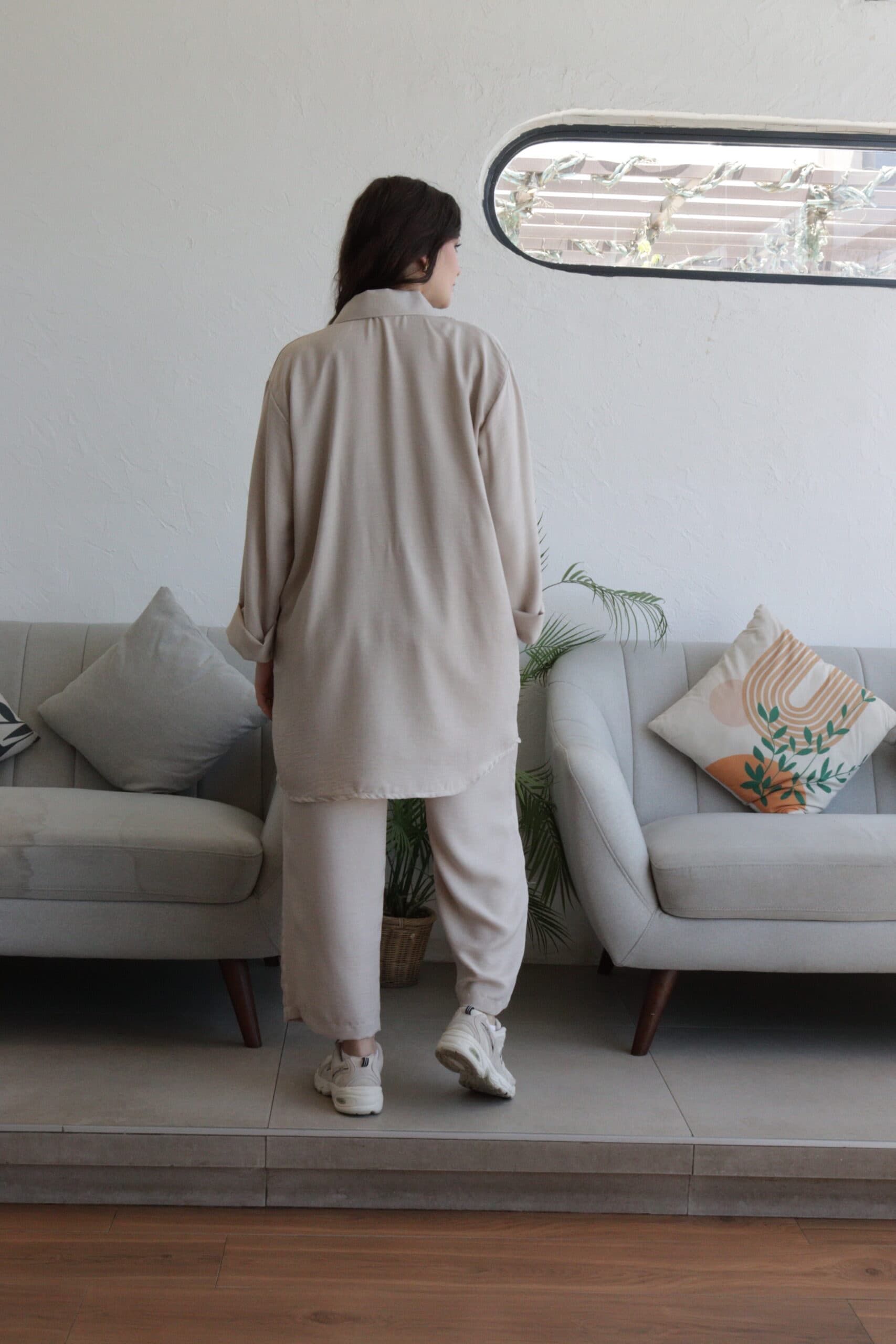 طقم بلوزة وبنطلون كاجوال