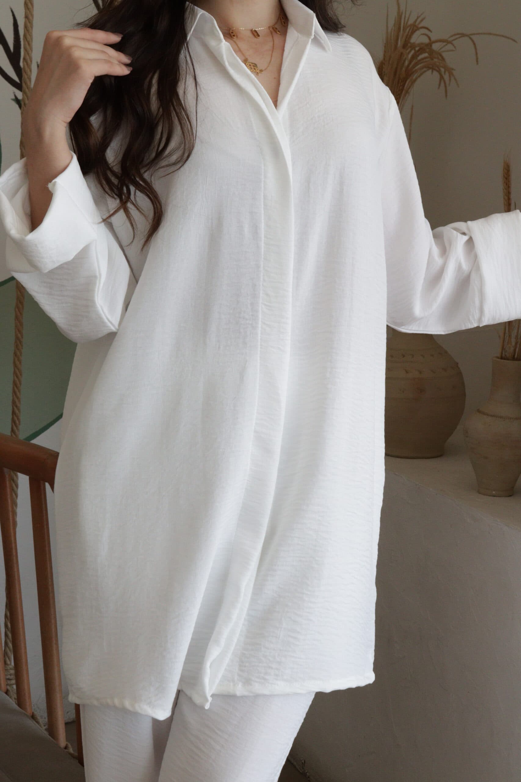 طقم بلوزة وبنطلون كاجوال