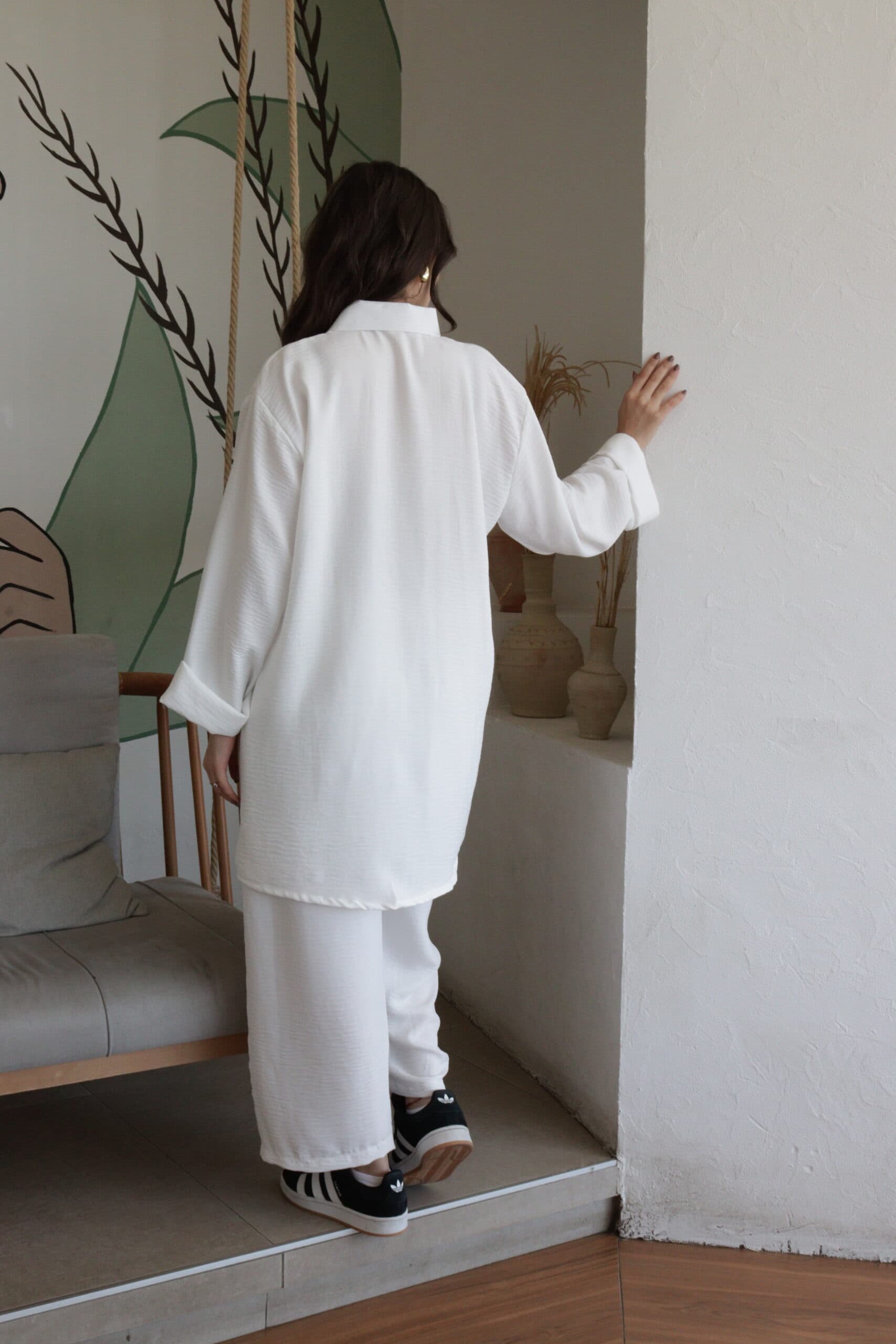 طقم بلوزة وبنطلون كاجوال