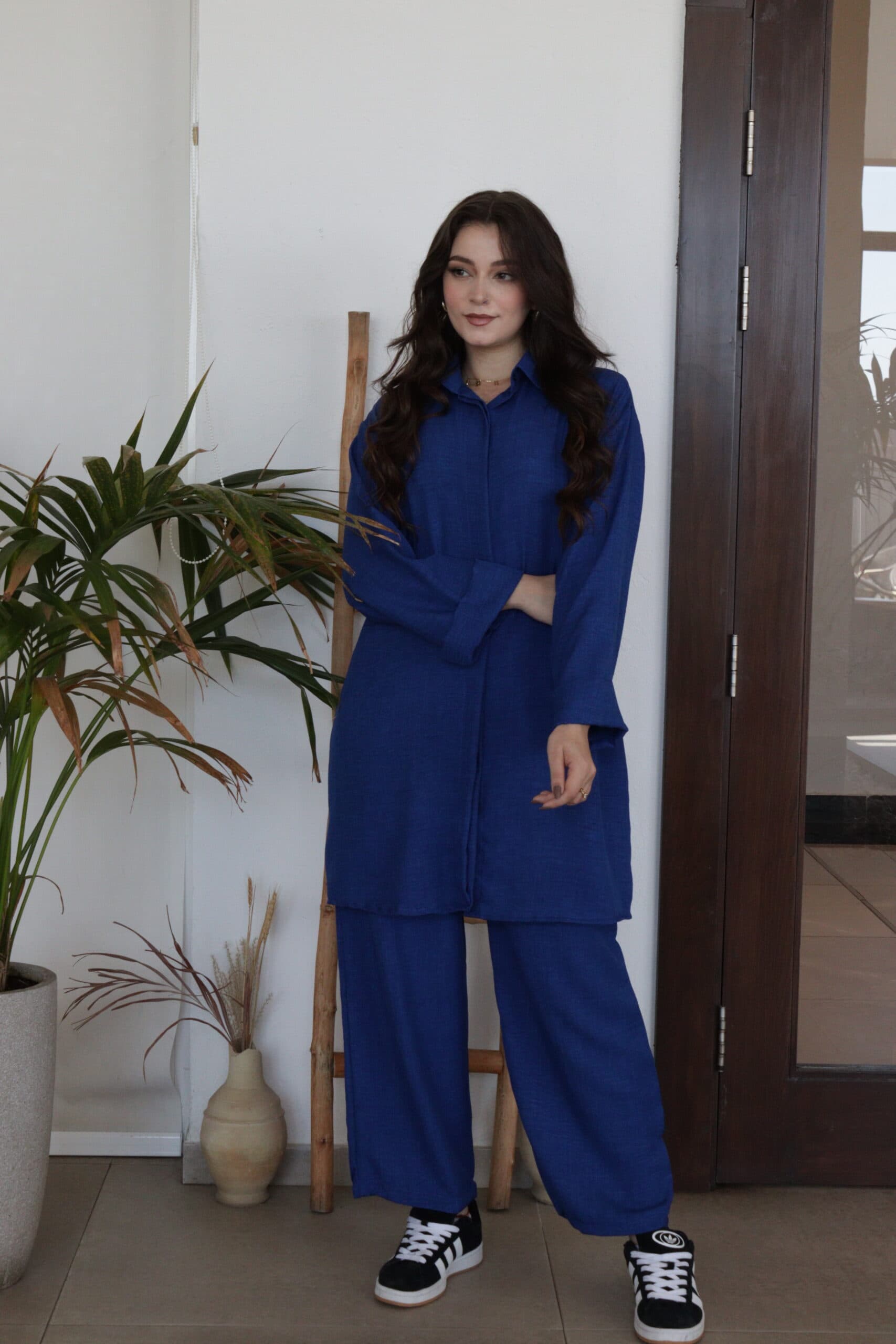 طقم بلوزة وبنطلون كاجوال