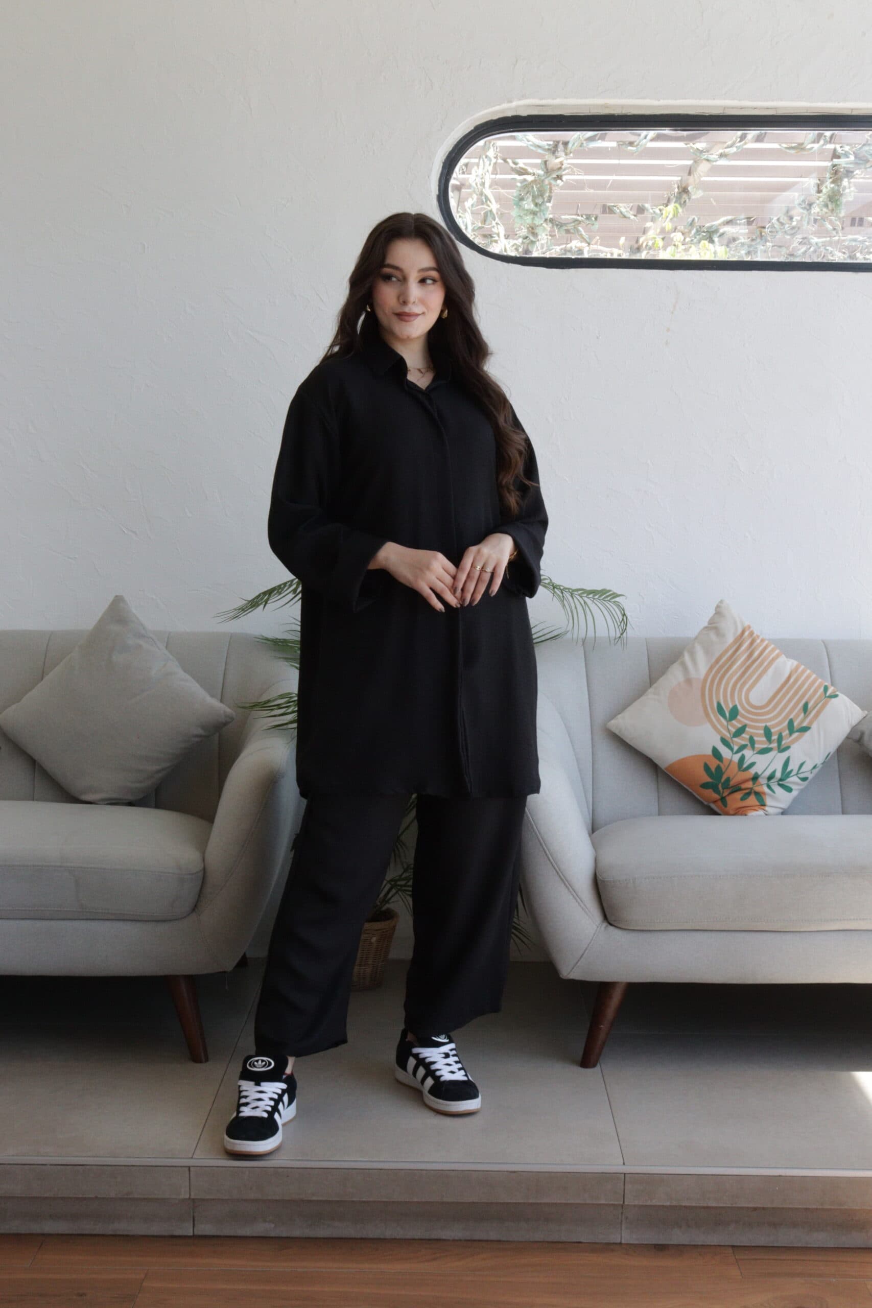 طقم بلوزة وبنطلون كاجوال